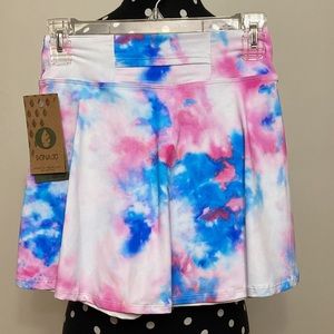 NWT Dona Jo Tye Dye Tennis Skirt